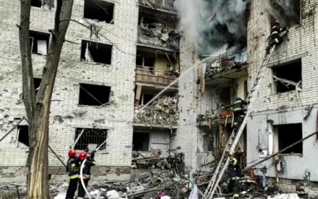 Bachelet ha señalado a Rusia por atacar objetivos civiles, incluidos escuelas, hospitales y zonas residenciales.