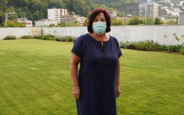 Cristina Blanco, presidenta de la Asociación Vasca de Suicidología, Aidatu Cristina Blanco, presidenta de la Asociación Vasca de Suicidología, Aidatu