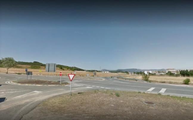 Imagen del cruce peligroso.