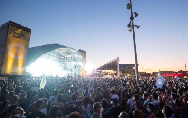 Ambiente en la tercera y última jornada del festival Cruïlla.