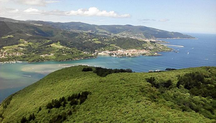 Imagen de la reserva de la Biosfera de Urdaibai, Espacio Natural Protegido desde el año 2021. Foto: EP