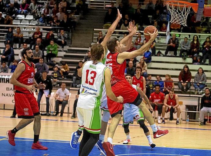 Iñaki Narros, en un partido ante el Zornotza en diciembre de 2019. Foto: Iñaki Porto