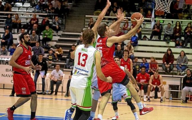 Iñaki Narros, en un partido ante el Zornotza en diciembre de 2019. Foto: Iñaki Porto