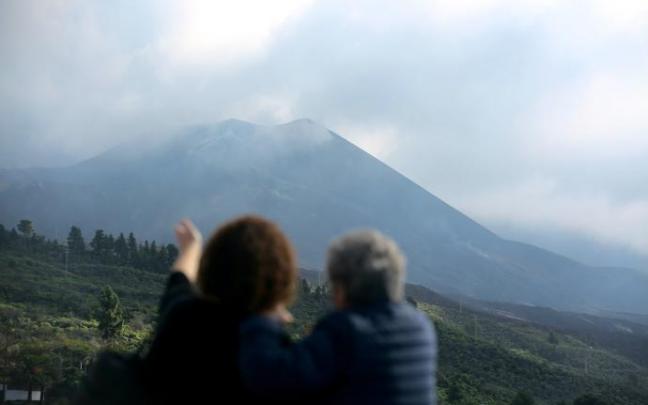 El volcán de Cumbre Vieja, el día que se ha dado por finalizada oficialmente su erupción. El volcán de Cumbre Vieja, el día que se ha dado por finalizada oficialmente su erupción.