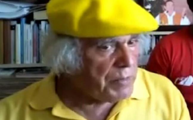 El sacerdote Fernando Báez en un vídeo. El sacerdote Fernando Báez en un vídeo.