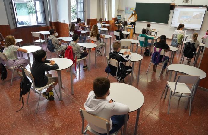 Cerca de la mitad de los centros educativos vascos tienen direcciones 'no voluntarias'.