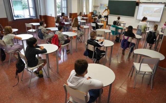 Cerca de la mitad de los centros educativos vascos tienen direcciones 'no voluntarias'. Cerca de la mitad de los centros educativos vascos tienen direcciones 'no voluntarias'.