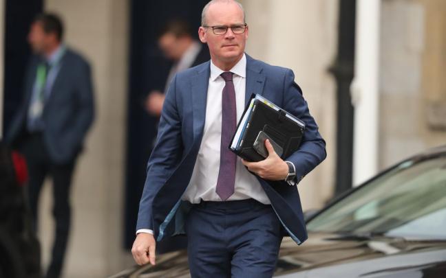 El ministro irland&eacute;s de Asuntos Exteriores, Simon Coveney.