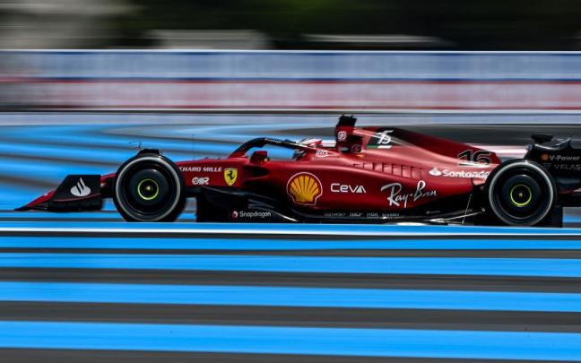 Charles Leclerc en el circuito de Paul Ricard. Charles Leclerc en el circuito de Paul Ricard.