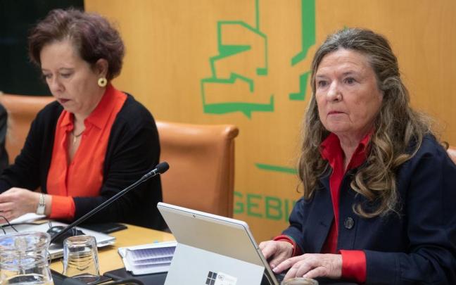 Gotzone Sagardui, este lunes.