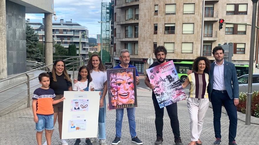 La Eskarabillera protagoniza el cartel de las fiestas de Basauri, dise&ntilde;ado por un artista local