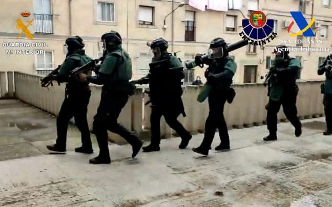 Seis detenidos en Euskadi y Navarra en una operaci&oacute;n contra el narcotr&aacute;fico
