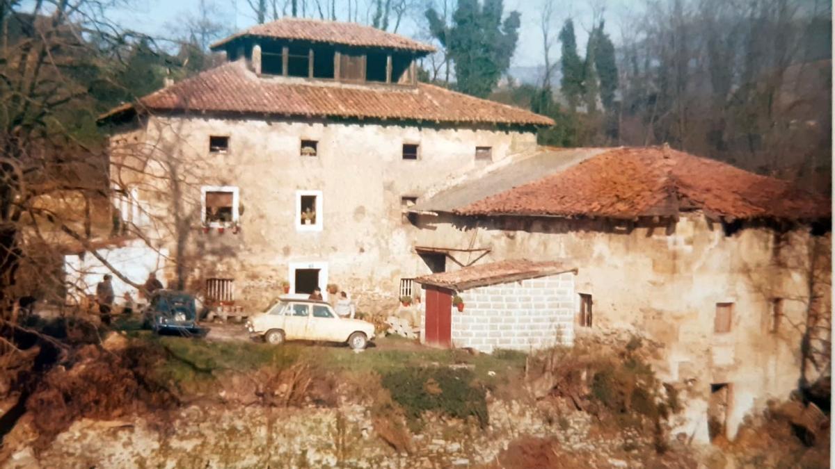 Imagen antigua del molino histórico del municipio, que se quiere recuperar.