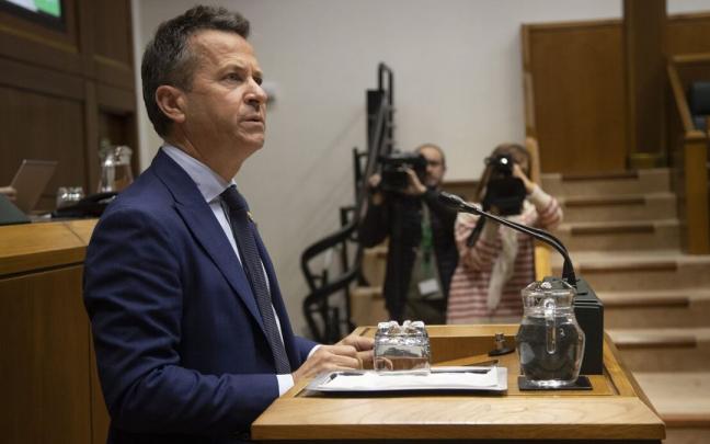 El consejero de Educaci&oacute;n, Jokin Bildarratz.
