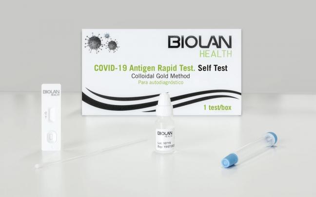 La empresa vasca Biolan Health inicia la comercializaci&oacute;n de un test de autodiagn&oacute;stico de la covid-19