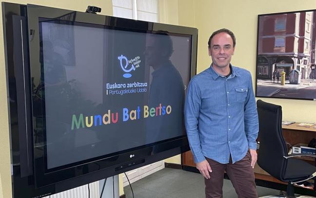 Txema Ezkerra, vicealcalde de Portugalete.