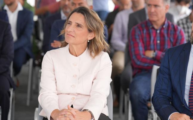 La vicepresidenta tercera del Gobierno y ministra para la Transición Ecológica y el Reto Demográfico, Teresa Ribera.
