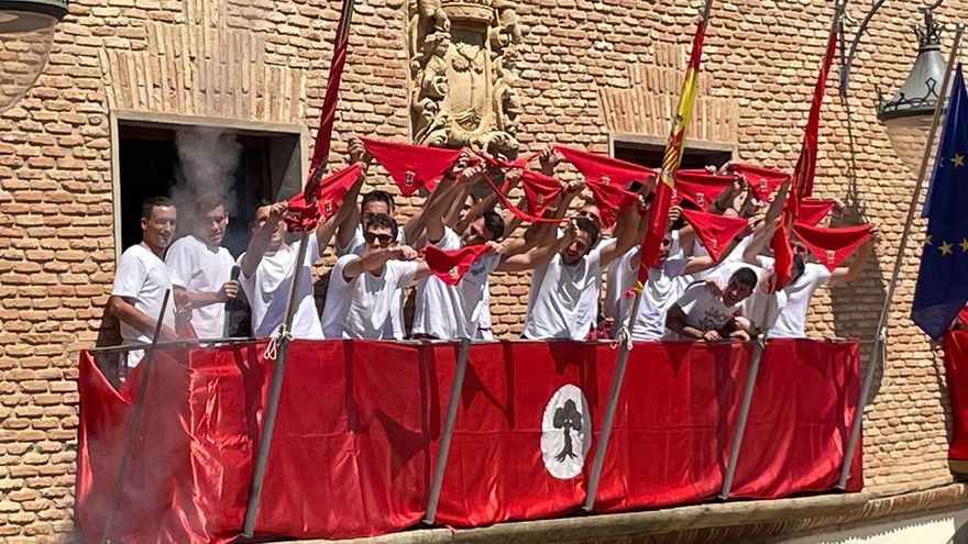 El CD San Miguel prende la mecha del cohete de Larraga.