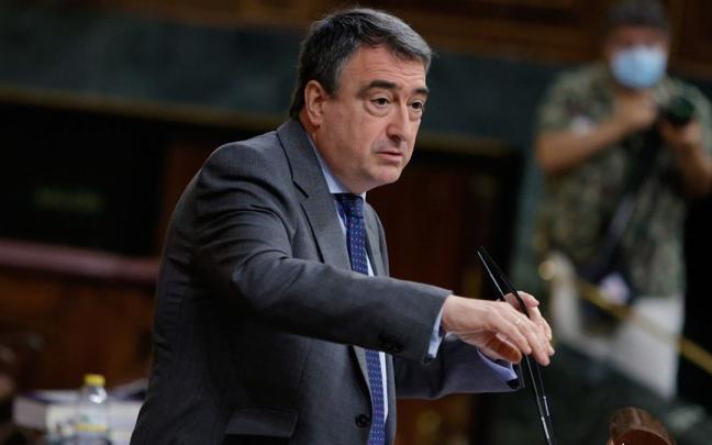Aitor Esteban, portavoz del PNV en el Congreso. Aitor Esteban, portavoz del PNV en el Congreso.