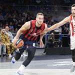 Tadas Sedekerskis, ante el Olympiacos.