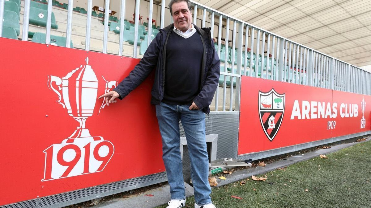 Toño Vadillo, director deportivo del Arenas