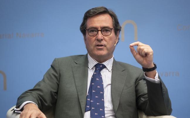 Antonio Garamendi, presidente de la CEOE. Antonio Garamendi, presidente de la CEOE.