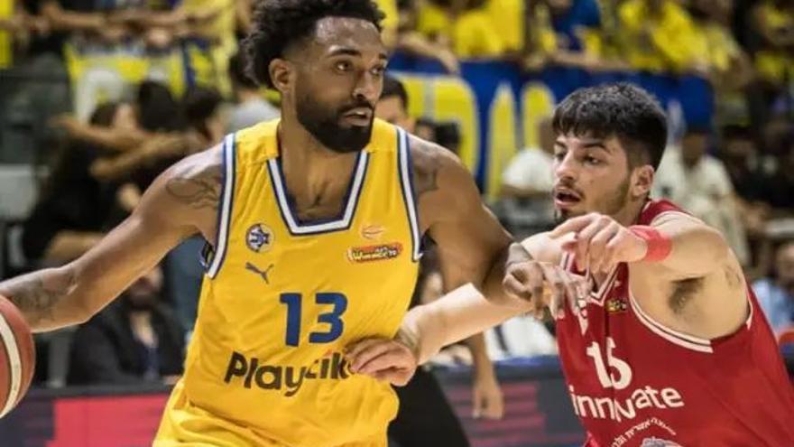 Darrun Hilliard, durante un partido con el Maccabi de Tel Aviv