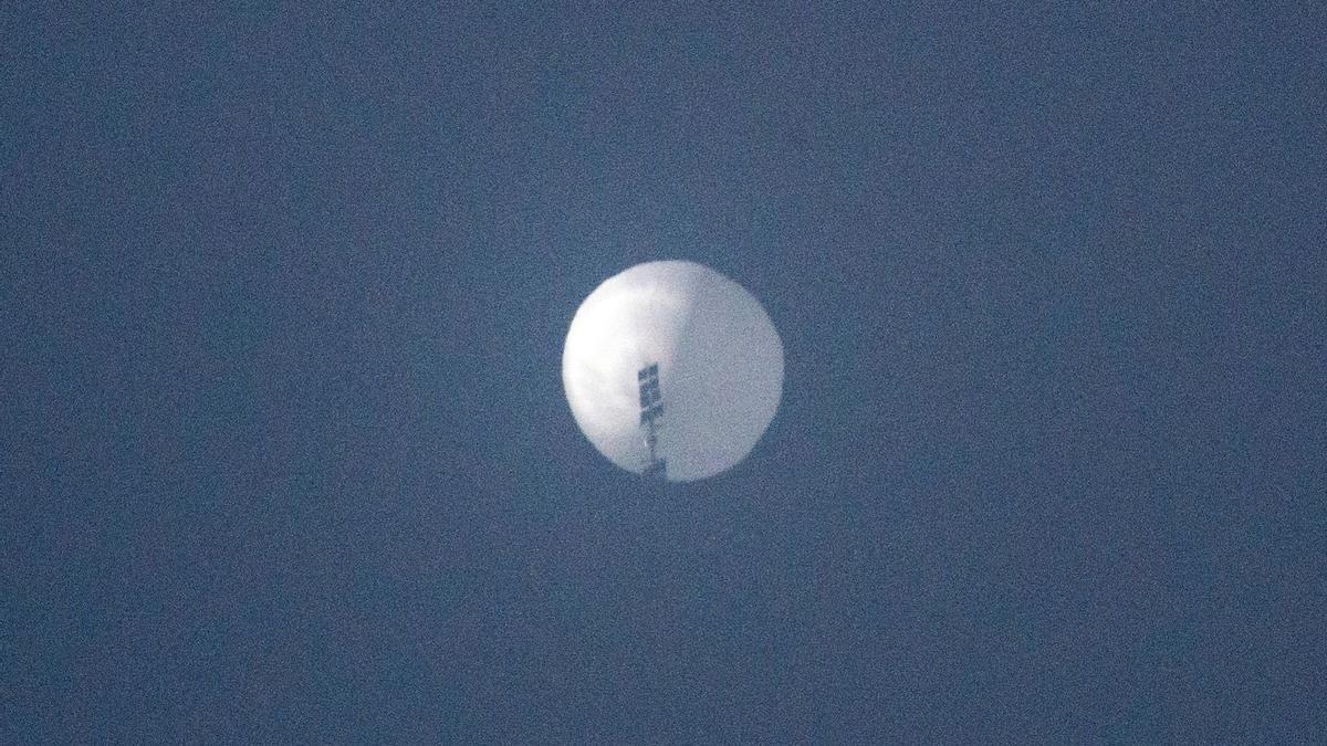 El supuesto globo espía chino.