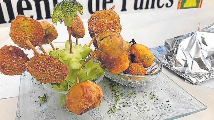 Pincho ganador del premio a la innovación.