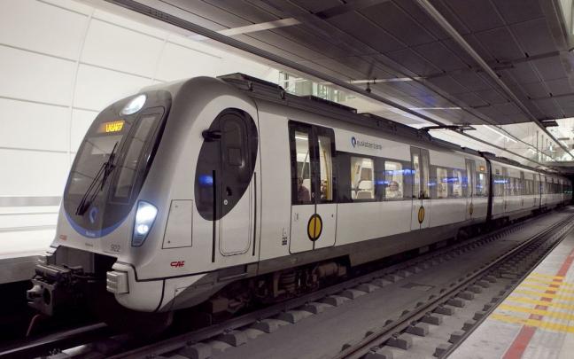 Tren eléctrico de Euskotren.