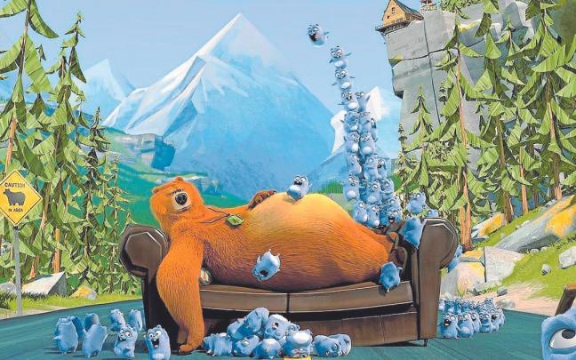 Grizzy es un oso muy perezoso al que los Lemmings le hacen la vida más entretenida. Grizzy es un oso muy perezoso al que los Lemmings le hacen la vida más entretenida.