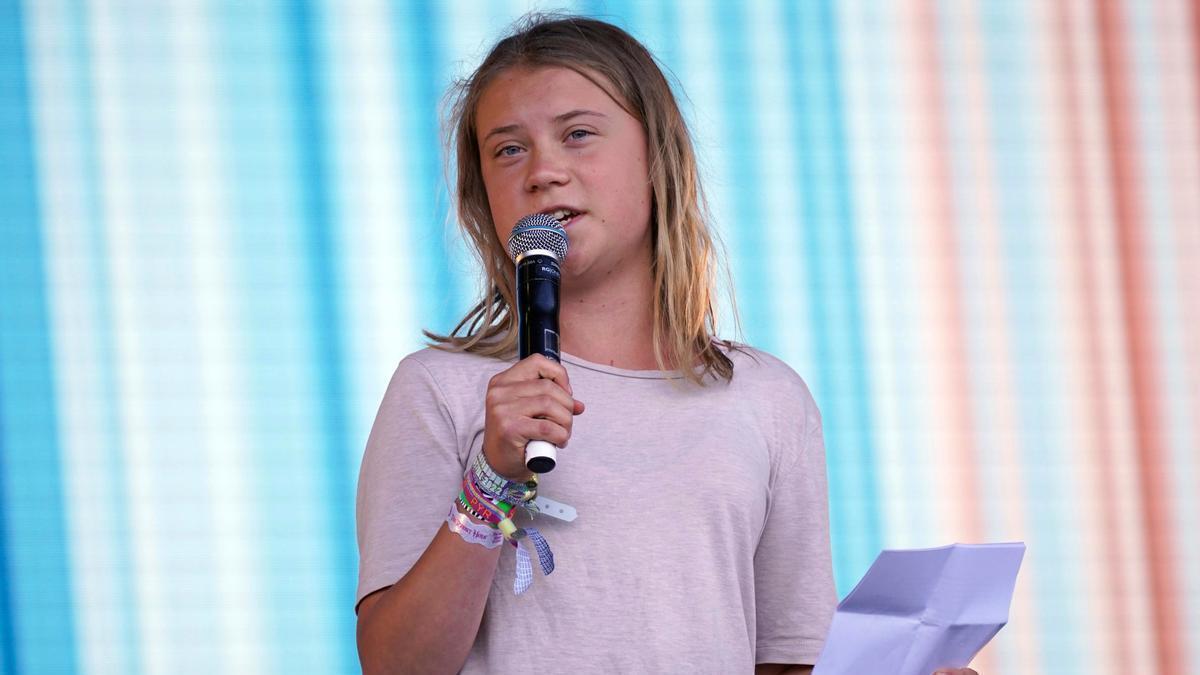 La activista Greta Thunberg.