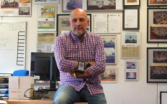 Hermelo Molero, jefe del grupo de drogas de la Ertzainetxea de Bilbao