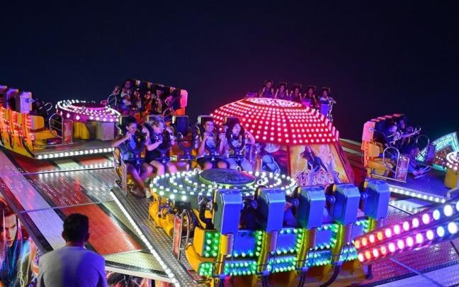 Imagen de las barracas de Bilbao, uno de los puntos de referencia de Aste Nagusia