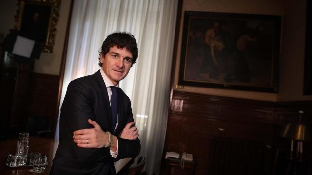 Unai Rementeria durante su etapa como diputado general de Bizkaia