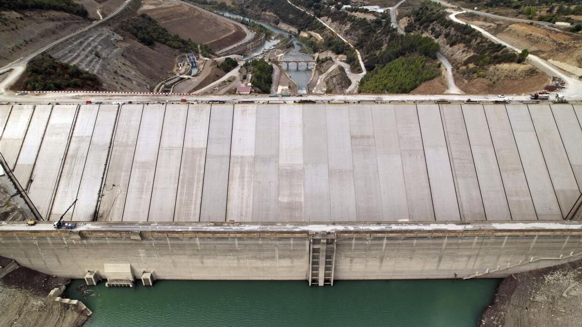 El embalse de Yesa, en mínimos históricos