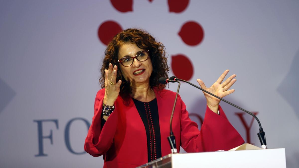 Mª Jesús Montero, ministra de Hacienda y Función Pública.