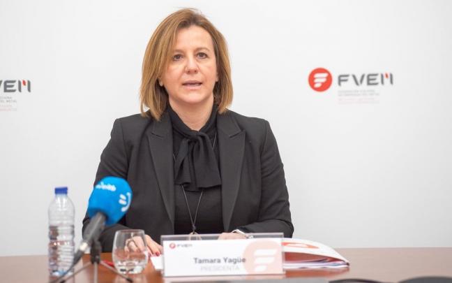 La presidenta de la FVEM, Tamara Yag&uuml;e.