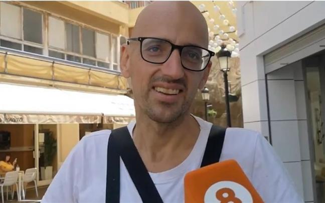 Federico Prat en su entrevista a 'Canal 8'. Federico Prat en su entrevista a 'Canal 8'.