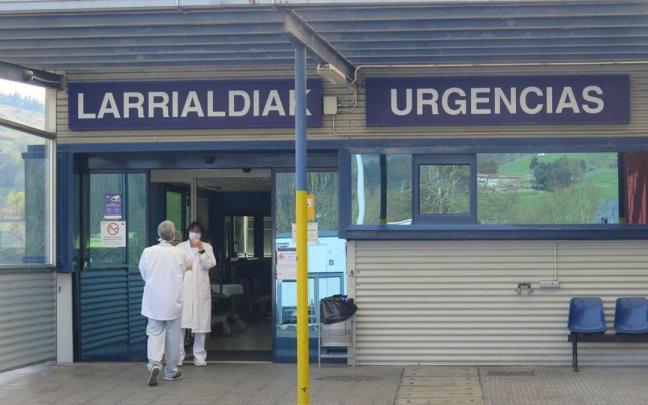 Imagen del exterior del Servicio de Urgencias del Hospital de Zumarraga