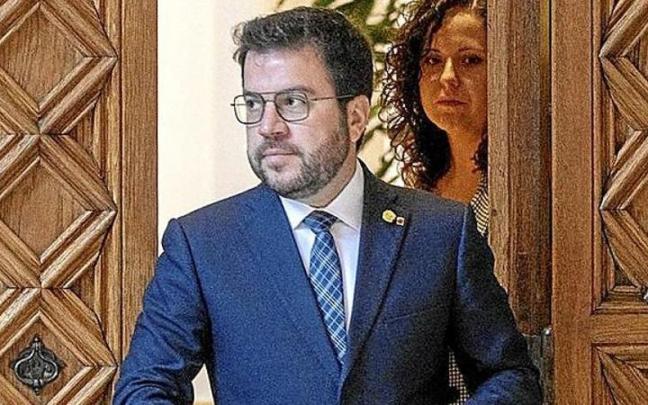 El president de la Generalitat, Pere Aragonès.
