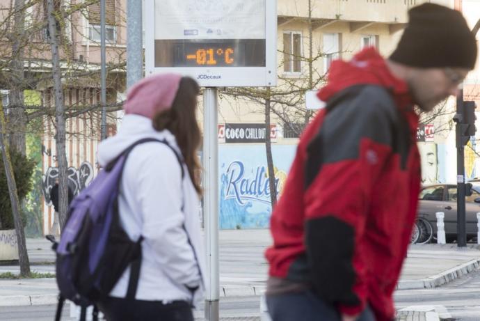 Termómetro en Vitoria