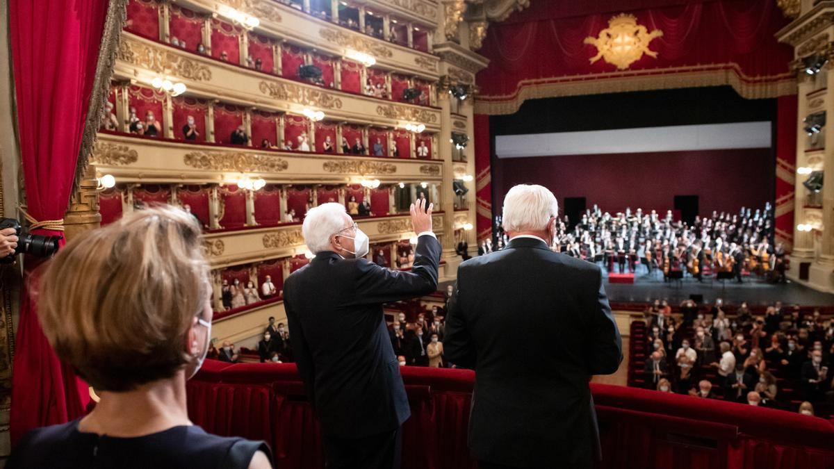 El Teatro La Scala de Milán (Italia).
