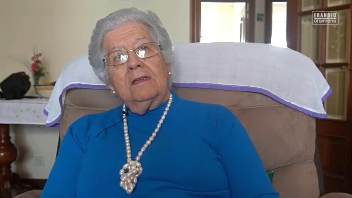 Mariló Ayo Londa, ‘miña de la guerra’
