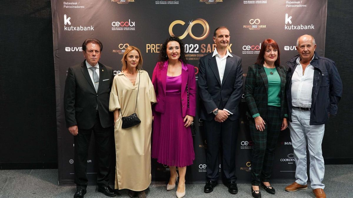 Entrega de los premios al comercio de Cecobi 2022