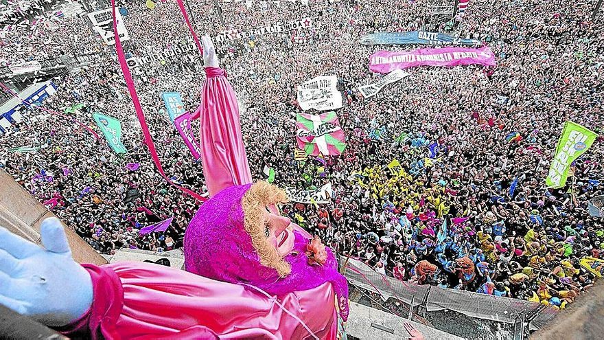 Marijaia se reencontró con Bilbao dos años después. | FOTO: OSKAR GONZÁLEZ