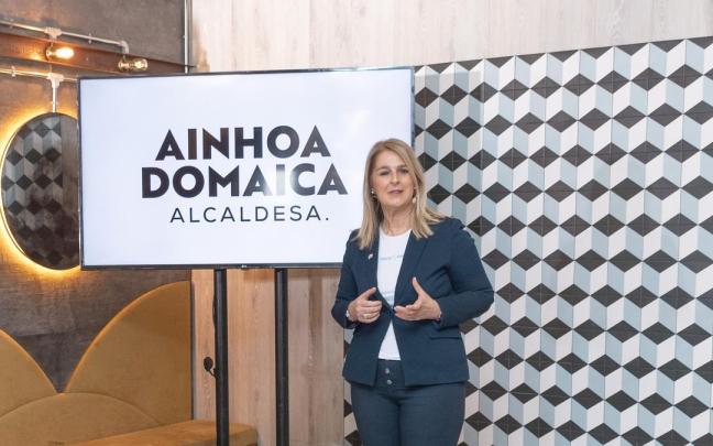 Ainhoa Domaica ha presentado sus líneas estratégicos de cara a liderar el cambio en Vitoria