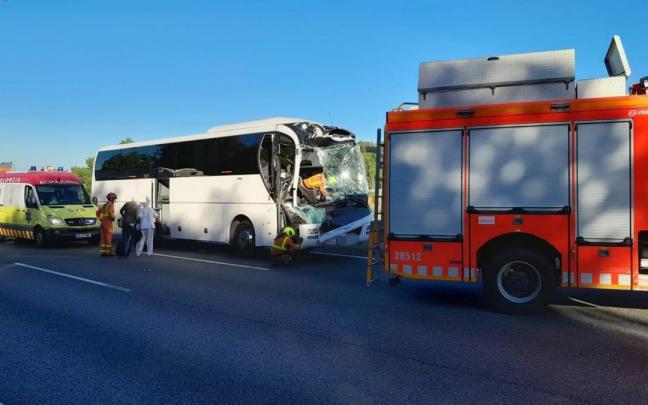 Imagen del accidente.