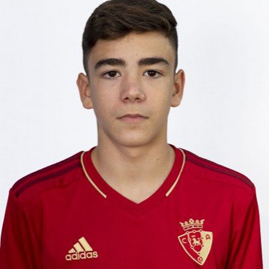 Asier Bonel, canterano de Osasuna.