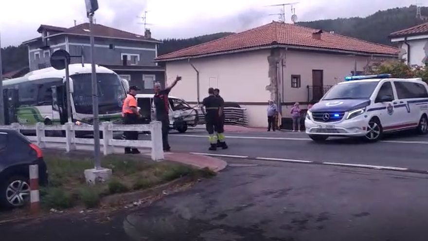 Accidente en Usánsolo